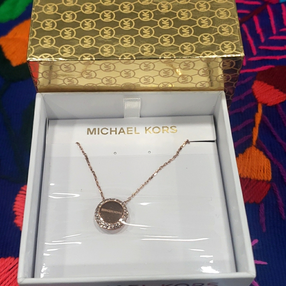 Michael Kors Rose Gold Pendant